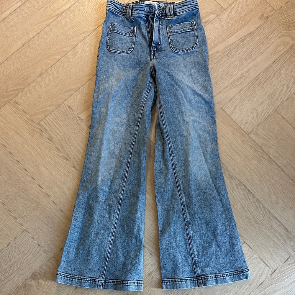 & Other Stories Light Blue Flare Jeans